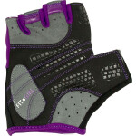 Перчатки для фитнеса Starfit SU-113 черный/фиолетовый/серый XS