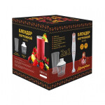 Блендер погружной Матрёна MA-052 белый/розовый