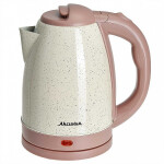 Чайник электрический Аксинья КС-1007 бежевый