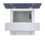 Каминная вытяжка Maunfeld Plym Touch 60 белое стекло