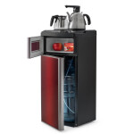 Кулер для воды Vatten L50RFAT tea bar бордовый