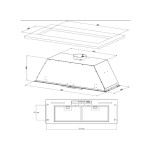 Встраиваемая вытяжка Korting KHI 9931 RB