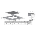 Встраиваемая индукционная варочная панель Weissgauff HI 643 BY