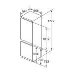 Встраиваемый холодильник Bosch KIS 86AFE0