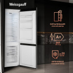 Встраиваемый холодильник Weissgauff WRKI 2801 MD
