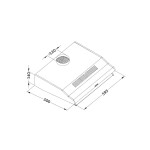 Вытяжка ORE Grong 60 white