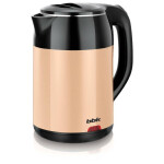Чайник электрический BBK EK1709P черный/бежевый