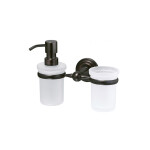 Держатель дозатора и стакана WasserKraft Isar K-7389