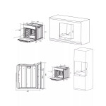 Встраиваемый электрический духовой шкаф Maunfeld EOEH.7611SCB