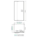 Душевой уголок WasserKraft Berkel 48P25