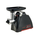 Мясорубка Delta DL-6104M черный/красный