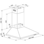 Каминная вытяжка Oasis KB-60G (FR)