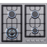 Встраиваемая газовая варочная панель Zugel ZGH601X
