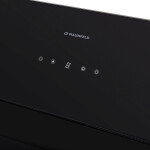 Каминная вытяжка Maunfeld Mersey 60 нержавеющая сталь/черное стекло