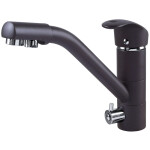 Смеситель для мойки Zigmund & Shtain ZS 1100 швейцарский шоколад