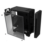 Корпус Zalman S3 черный