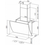 Каминная вытяжка Faber Versus WH A80 (110.0324.908)