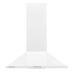 Каминная вытяжка Krona Bella 600 white push button