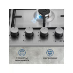 Встраиваемая газовая варочная панель Maunfeld EGHS.64.3STS-ES