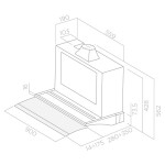 Встраиваемая вытяжка Elica Glide IX/A/90