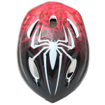 Шлем защитный NovaSport MV5-2 красный/чёрный паук