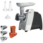 Мясорубка Аксион М61.03 черный/серебристый