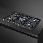 Встраиваемая газовая варочная панель Smeg SRV896AOGH