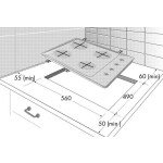 Встраиваемая электрическая варочная панель Beko HIC 64101 X