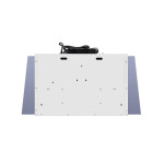 Каминная вытяжка Maunfeld Topaz 60 белое стекло