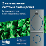 Холодильник Beko RCNK310KC0SB