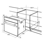 Встраиваемый электрический духовой шкаф Kuppersberg HO 657 B
