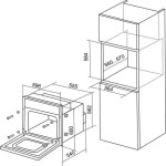 Встраиваемый электрический духовой шкаф DeLuxe 6006.03 эшв-062