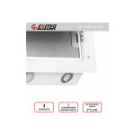 Каминная вытяжка Exiteq EX-1025 white