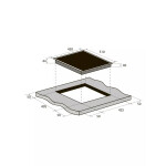 Встраиваемая электрическая варочная панель Zugel ZEH452W