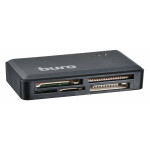 Устройство чтения карт памяти USB2.0 Buro BU-CR-151 черный