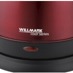 Чайник электрический Willmark WEK-1808SS вишневый матовый