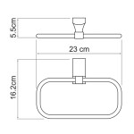 Держатель полотенец WasserKraft Leine K-5060