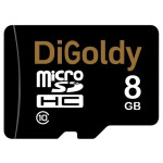 Карта памяти Digoldy 8GB microSDHC Class10