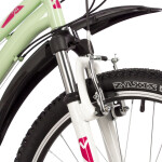 Велосипед Novatrack 24SHV.JENNYPRO.12GN23 мятный