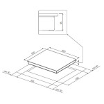 Встраиваемая индукционная варочная панель Graude IK 60.0 AC