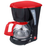 Кофеварка Василиса КВ1-600 черный/красный