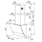 Каминная вытяжка Kuppersberg F 612 B