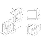 Встраиваемый электрический духовой шкаф Krona Onore 60 WH