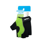 Перчатки для фитнеса Starfit SU-108 зеленый/черный L