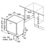 Встраиваемая посудомоечная машина Bosch SMV46AX01E