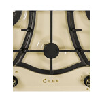 Встраиваемая газовая варочная панель Lex GVE 643C IV