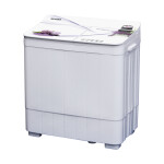 Стиральная машина Optima МСП-35СТ белое стекло/сирень