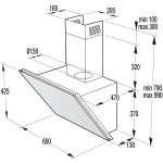 Каминная вытяжка Gorenje WHI 643 ORA-B