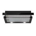 Встраиваемая вытяжка HOMSair FLAT 60 Glass черный