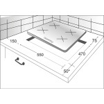 Встраиваемая газовая варочная панель Exiteq PF 640 STX-E/А